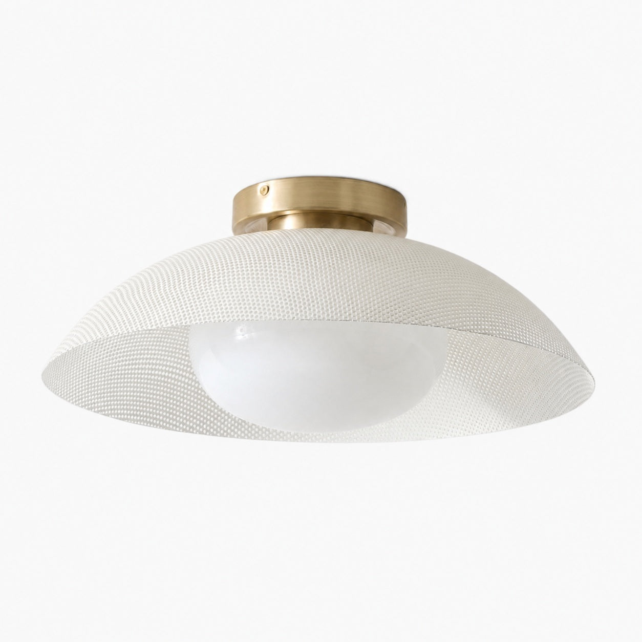 Elorina Flush Mount Glass/Metal Ceiling Light - A Stylish Fixture for Modern Spaces