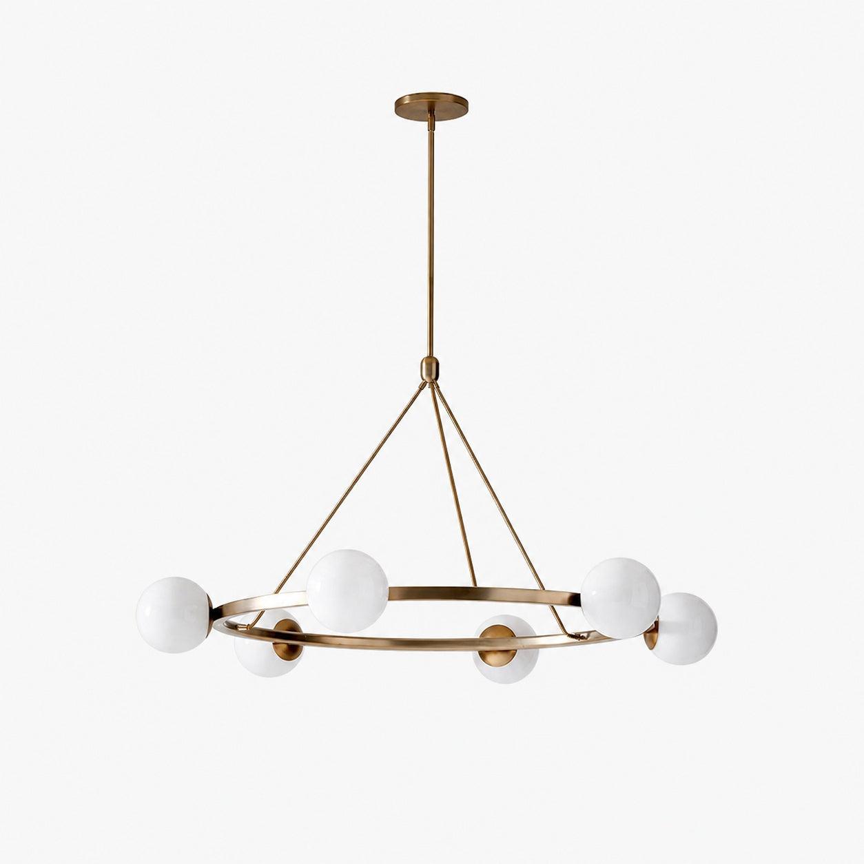 Brelia Round Light Chandelier - Modern Globe Chandelier in Stylish Design