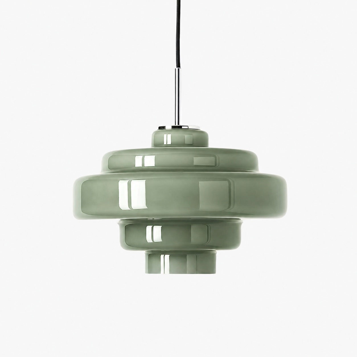Koloro Millie Glass Pendant Light - Retro Style with Modern Elegance