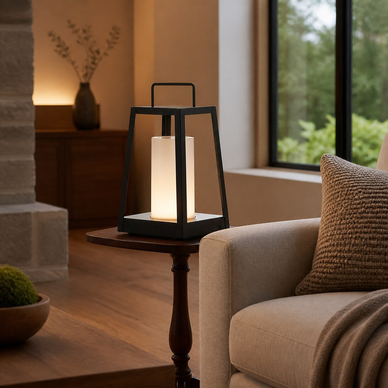 Ambulux Outdoor Portable Lamp - Compact Lantern Aesthetic for Camping or Dining