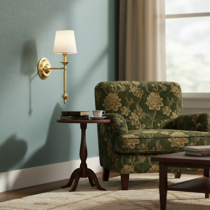 Arcuma Copper Wall Fixture - Elegant Sconce for Traditional and Transitional Interiors