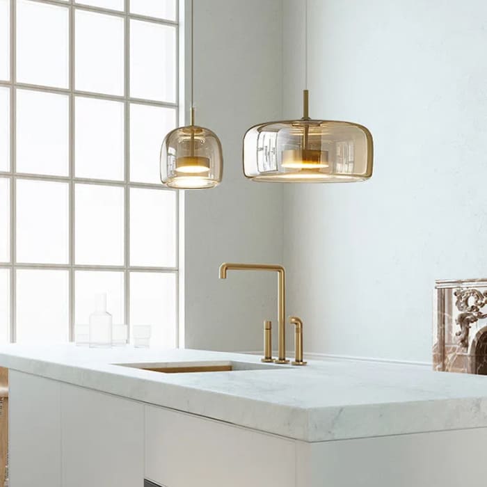 Jube SP Pendant Light - Metro Sphere Glass Jar Suspension Lamp