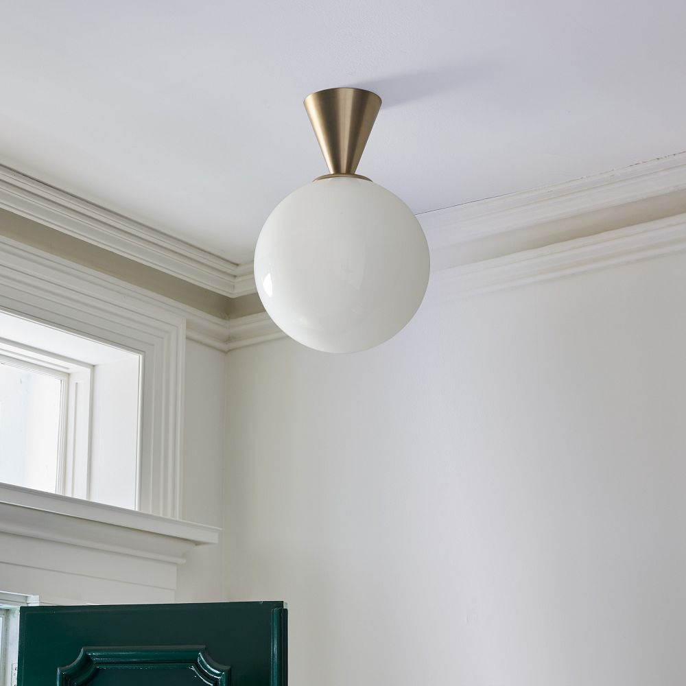 Ulvara Contemporary Round Ceiling Light – Sleek Flush Mount Fixture for Modern Interiors