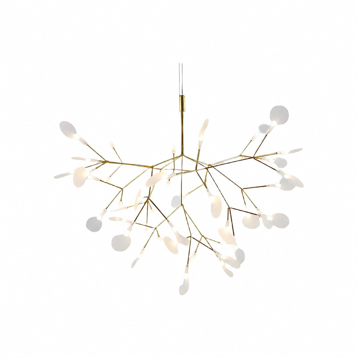Floresta Artistic Chandelier – Organic Design with Metal and Acrylic for Contemporary Spaces N66