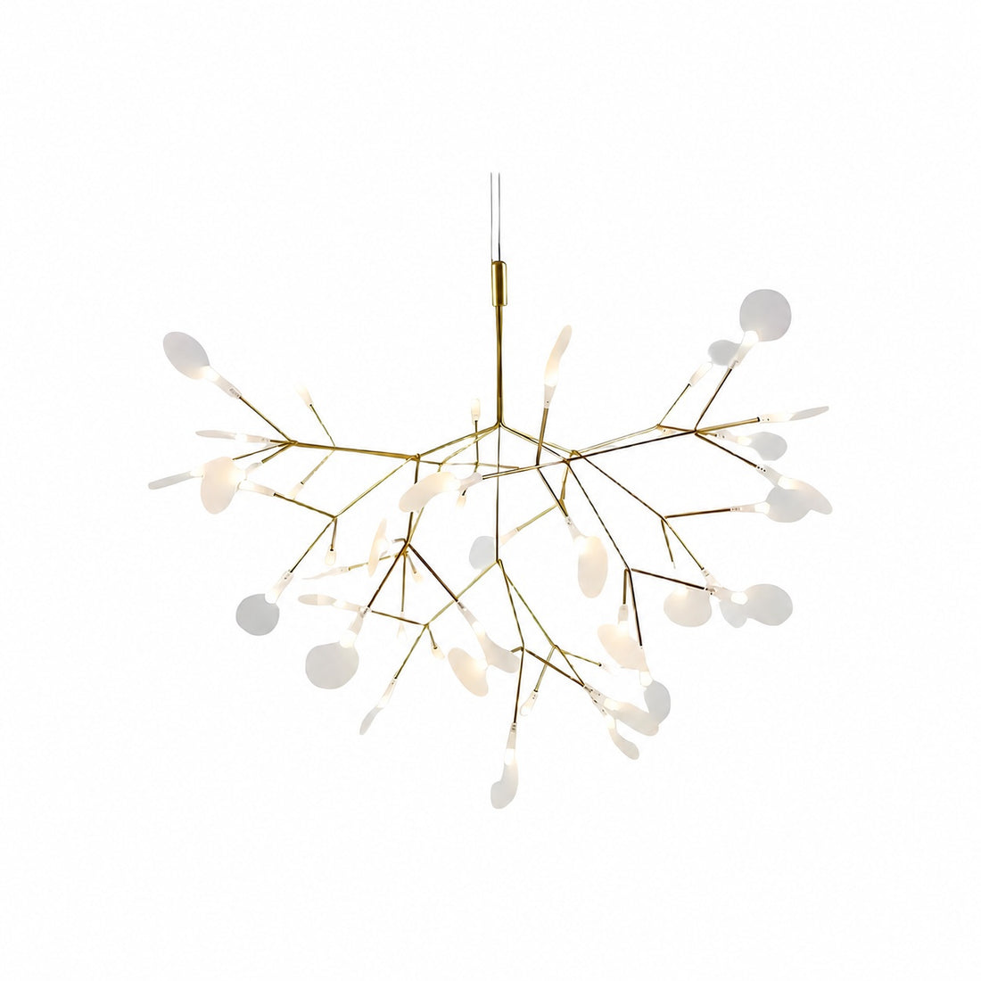 Floresta Artistic Chandelier – Organic Design with Metal and Acrylic for Contemporary Spaces N66