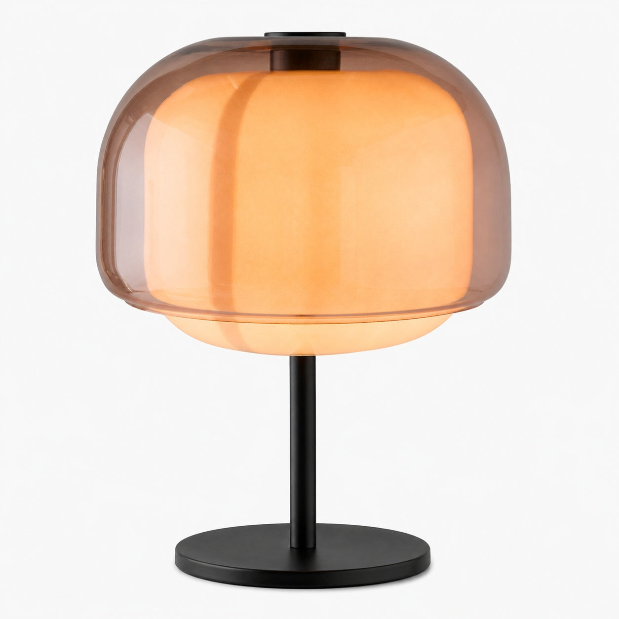 Clinco Modern Mushroom Floor Lamp - Colored Glass Design