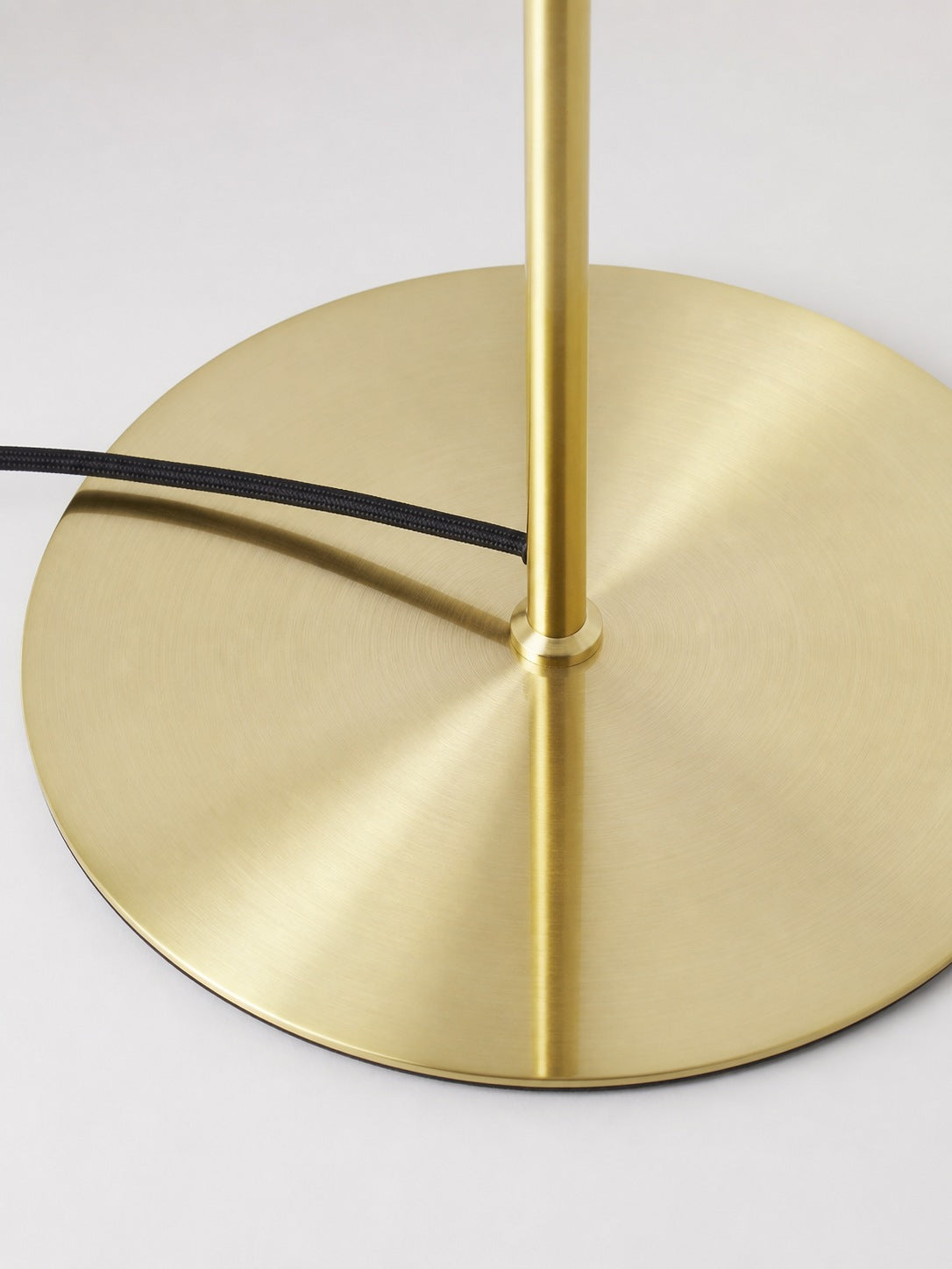 Opal Glass Floor Lamp - Modern Standing Light