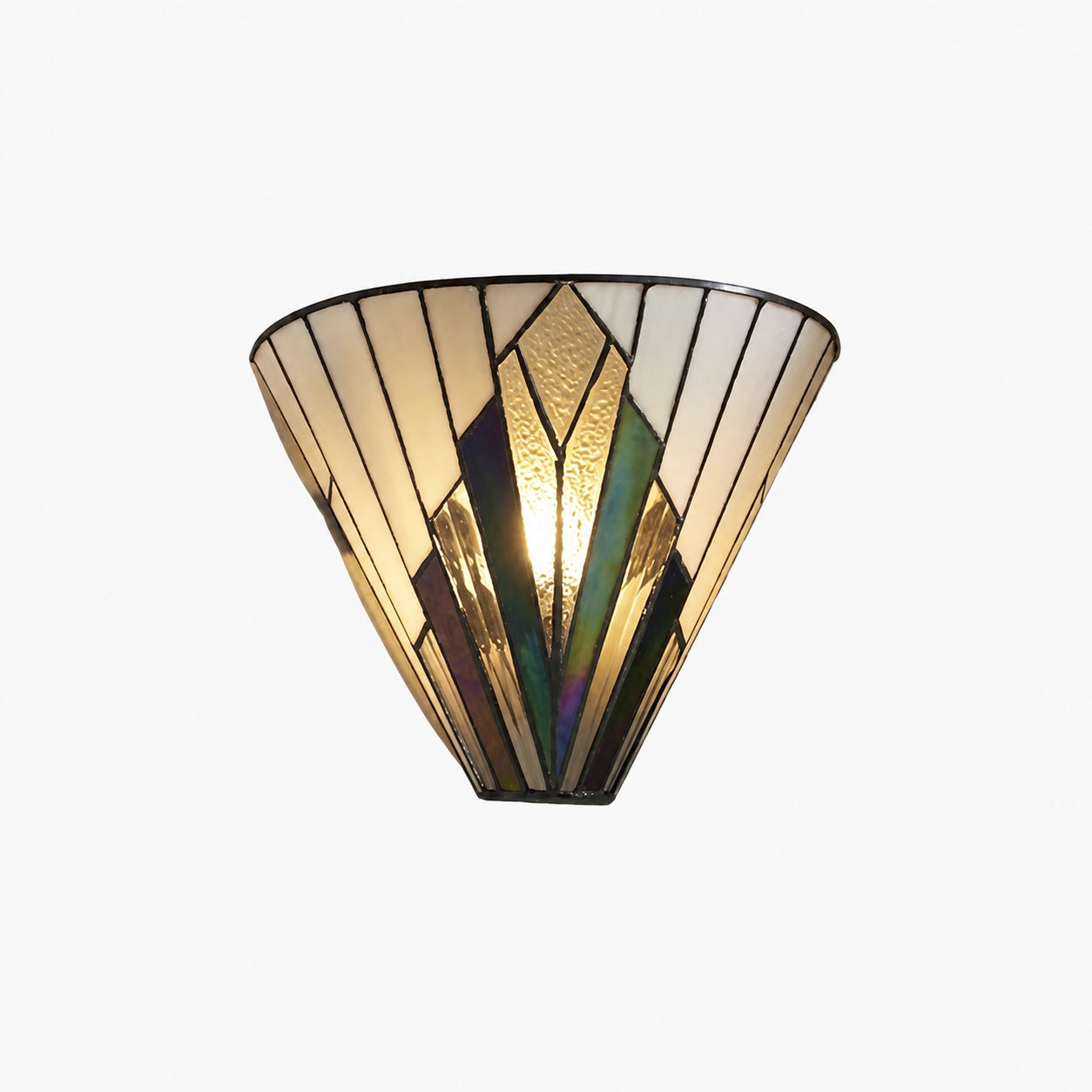 Astolyn Tiffany Artistic Glass Design Wall Lamp - Hallway Radiance