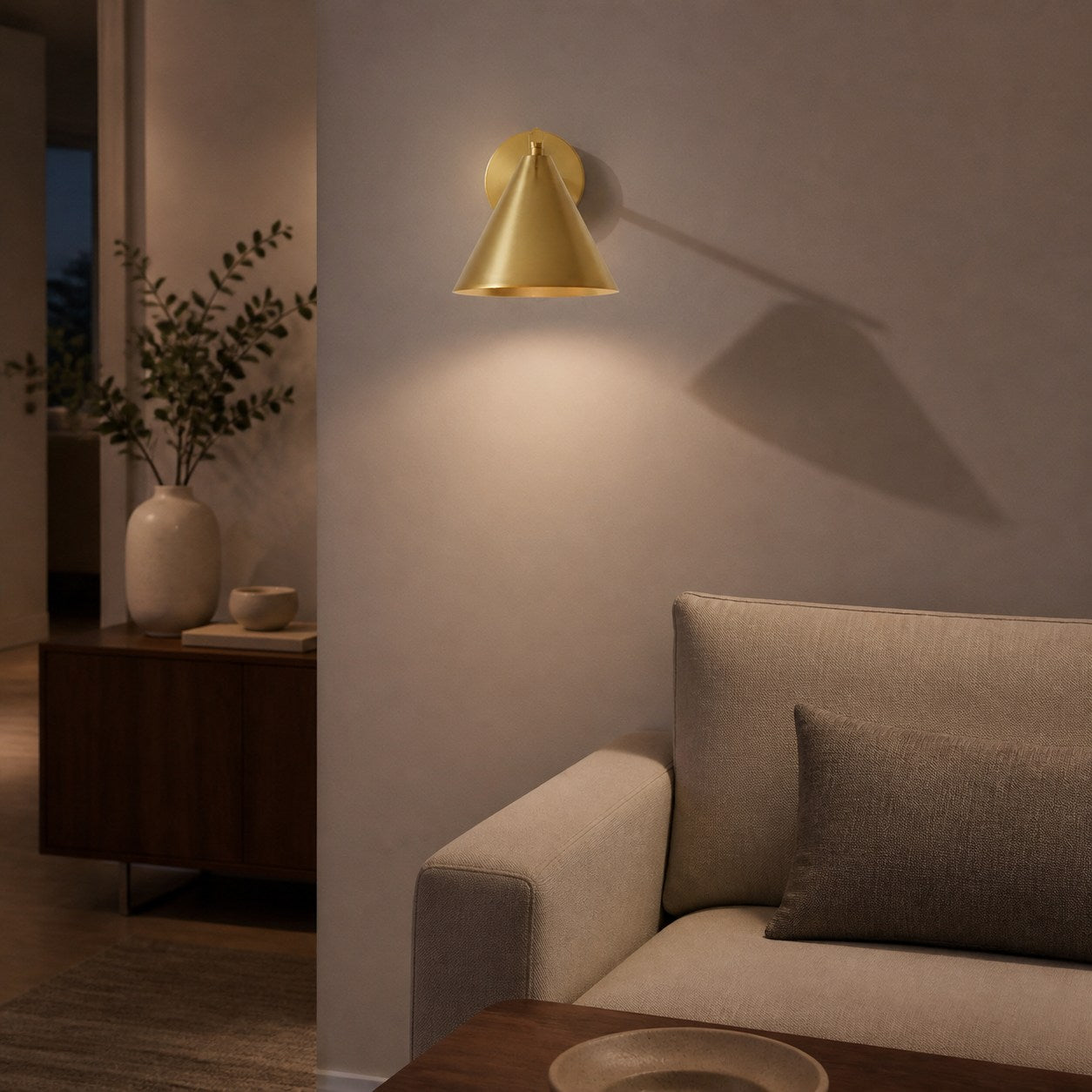 Oricone Modern Adjustable Arm Wall Light – Minimalist Metal Design for Home Interiors