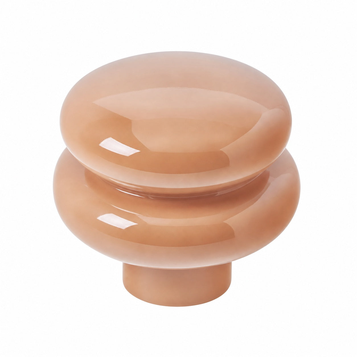 Orra Small Opal Table Lamp - Mushroom Glass Lamp for Living Room