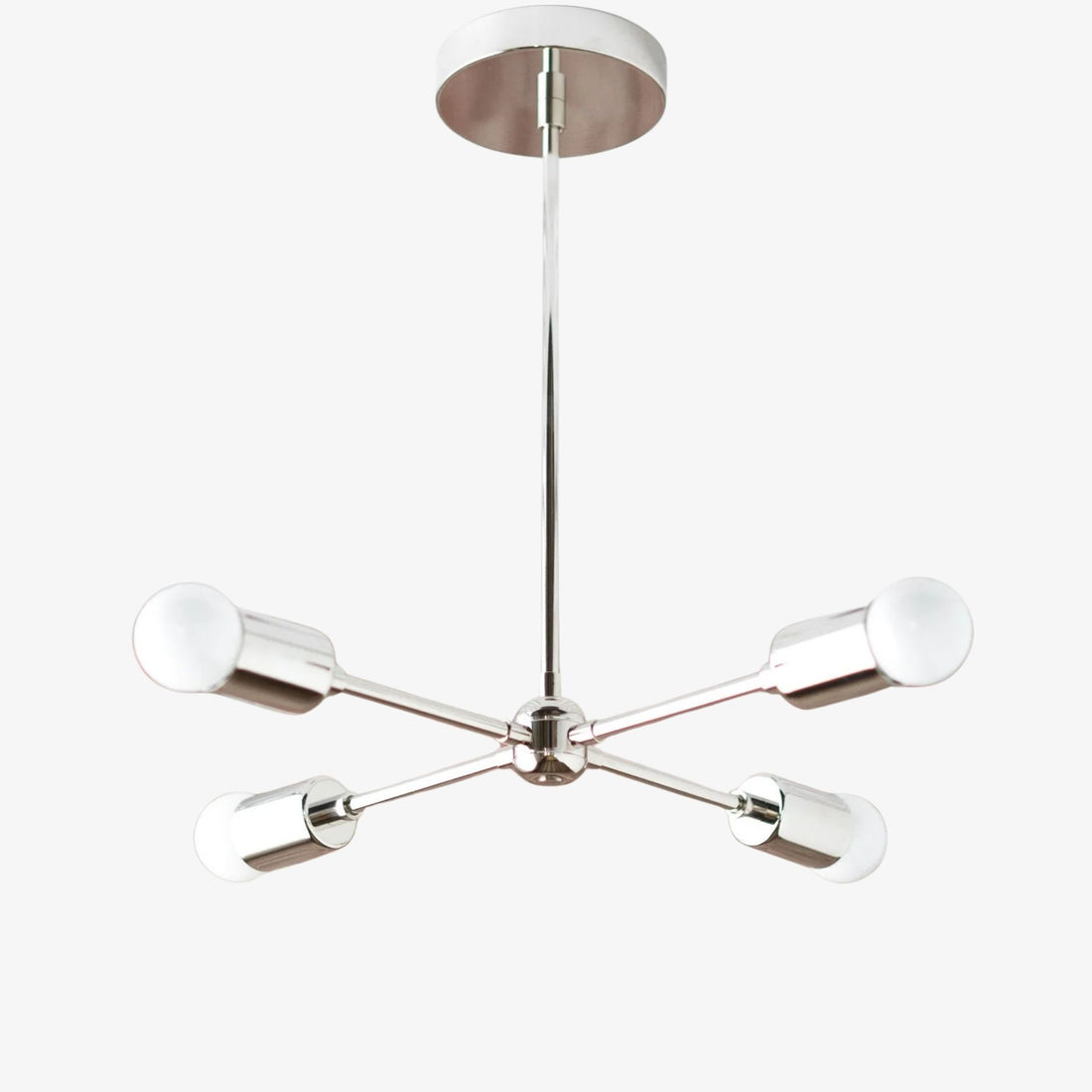 Lumen Radial-Arm Geometric Lamp – Modern Ceiling Lighting for Foyer or Office