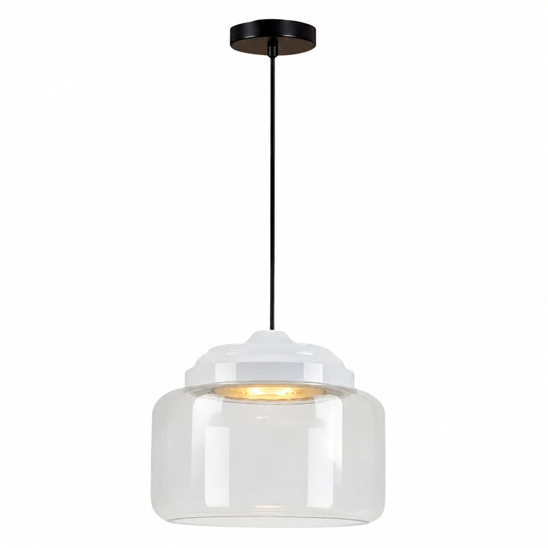 Beastlynn Animal Glass Pendant Lamp - Creative Zoo Design Hanging Light for Nursery N23