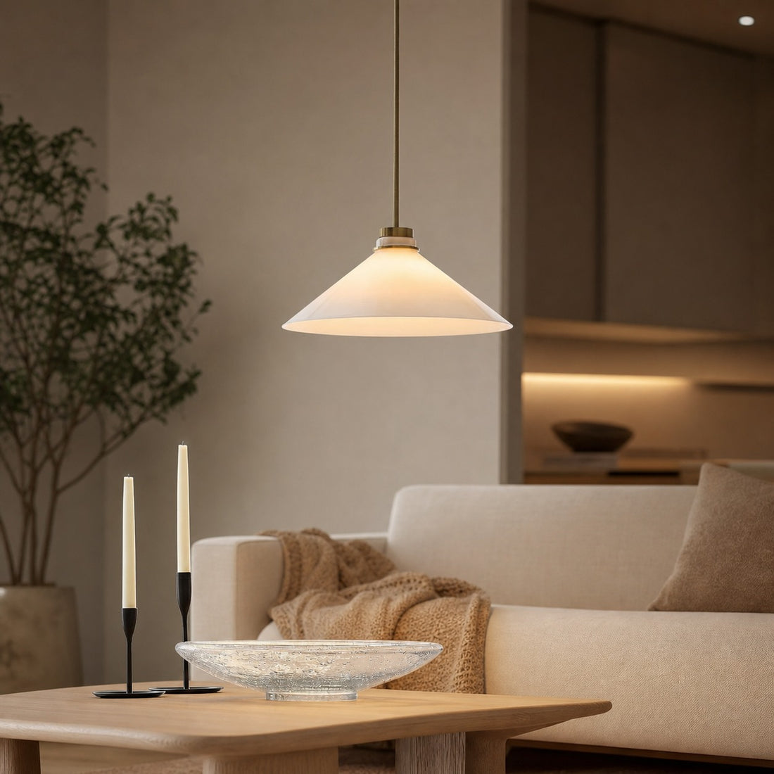 Aurenza Pendant – Minimalist Farmhouse Pendant Lamp for Modern Interiors