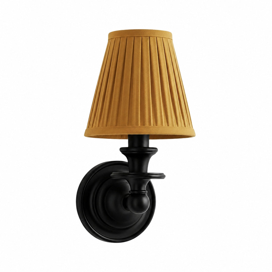 Kalvora Fabric Shade Wall Sconce - Stylish Accent Lighting for Bedroom & Hallway