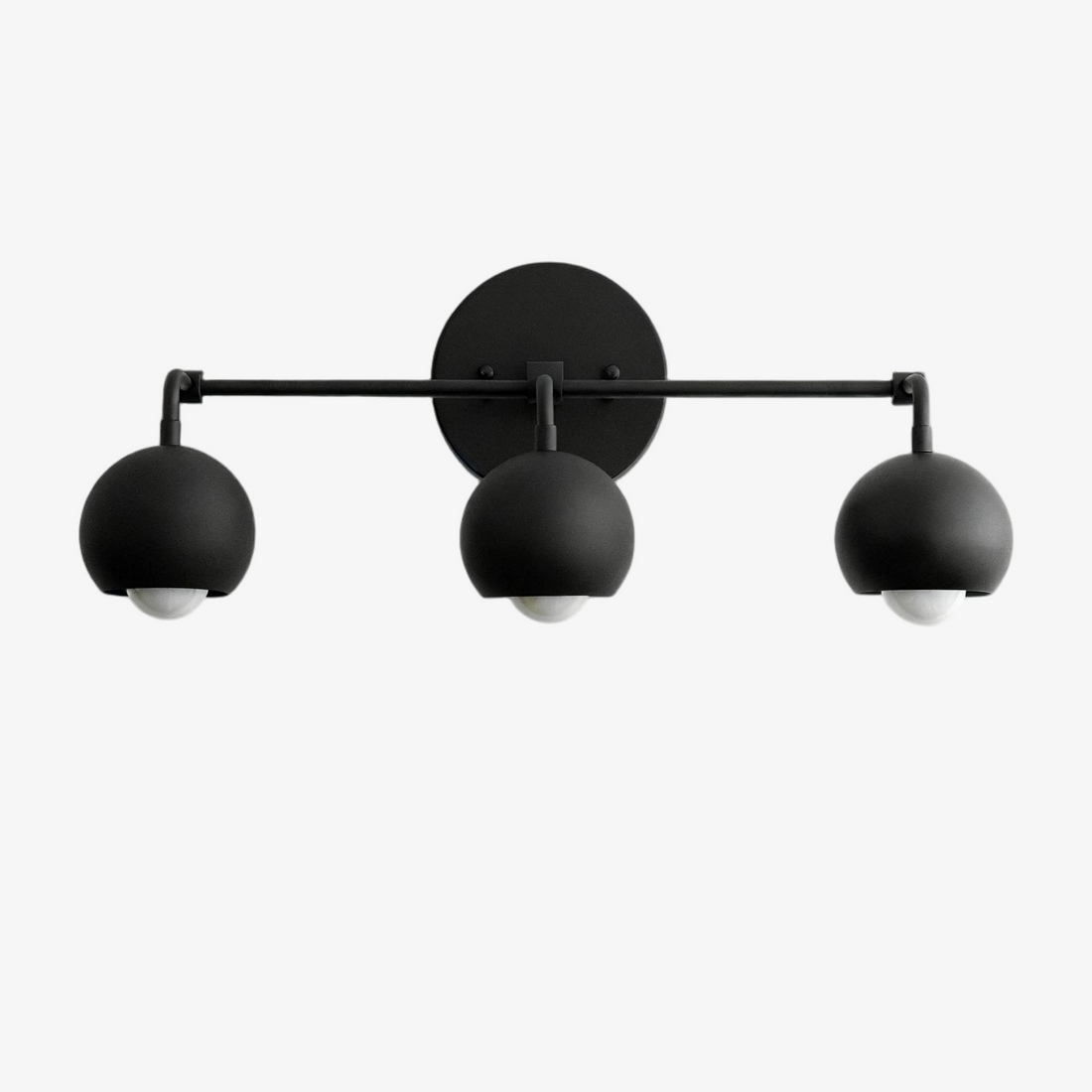 Metio Dome Decorative Vanity Light - Classic Orb Shade Bathroom Wall Lamp