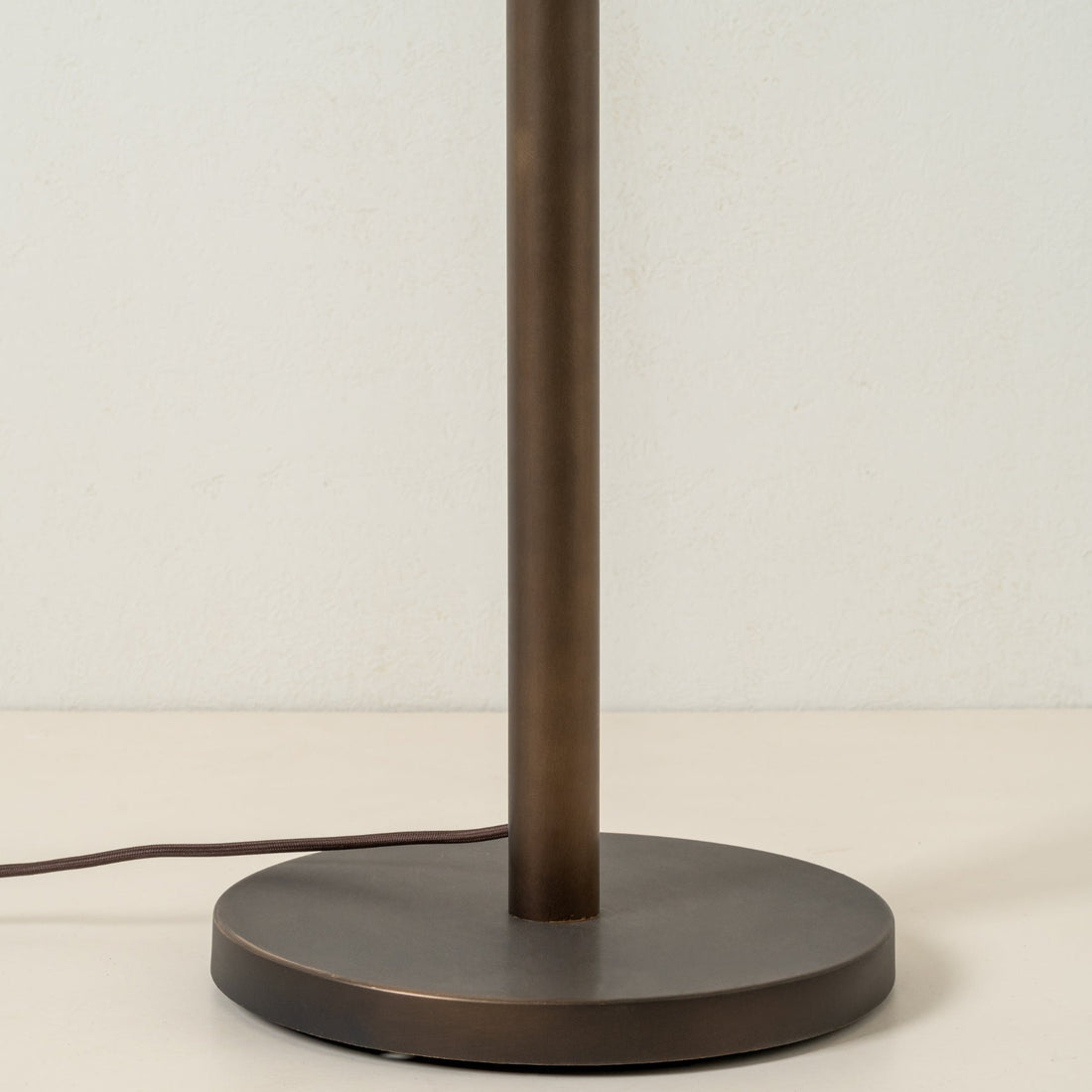 Cavilon Modern Floor Lamp - Slim Profile and Soft Fabric Shade Contemporary Floor Light