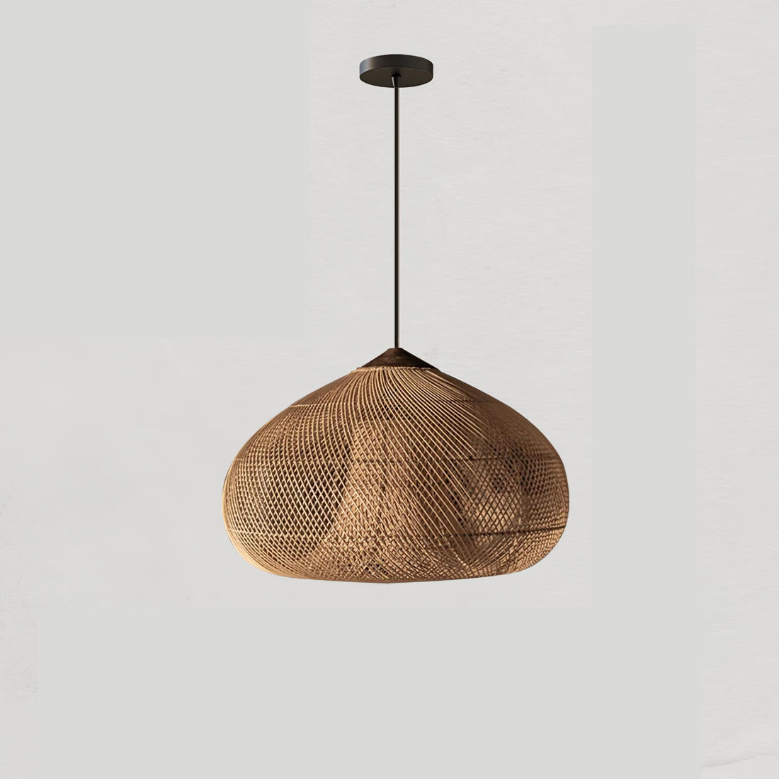 Harp Braided Rattan Pendant Lamp