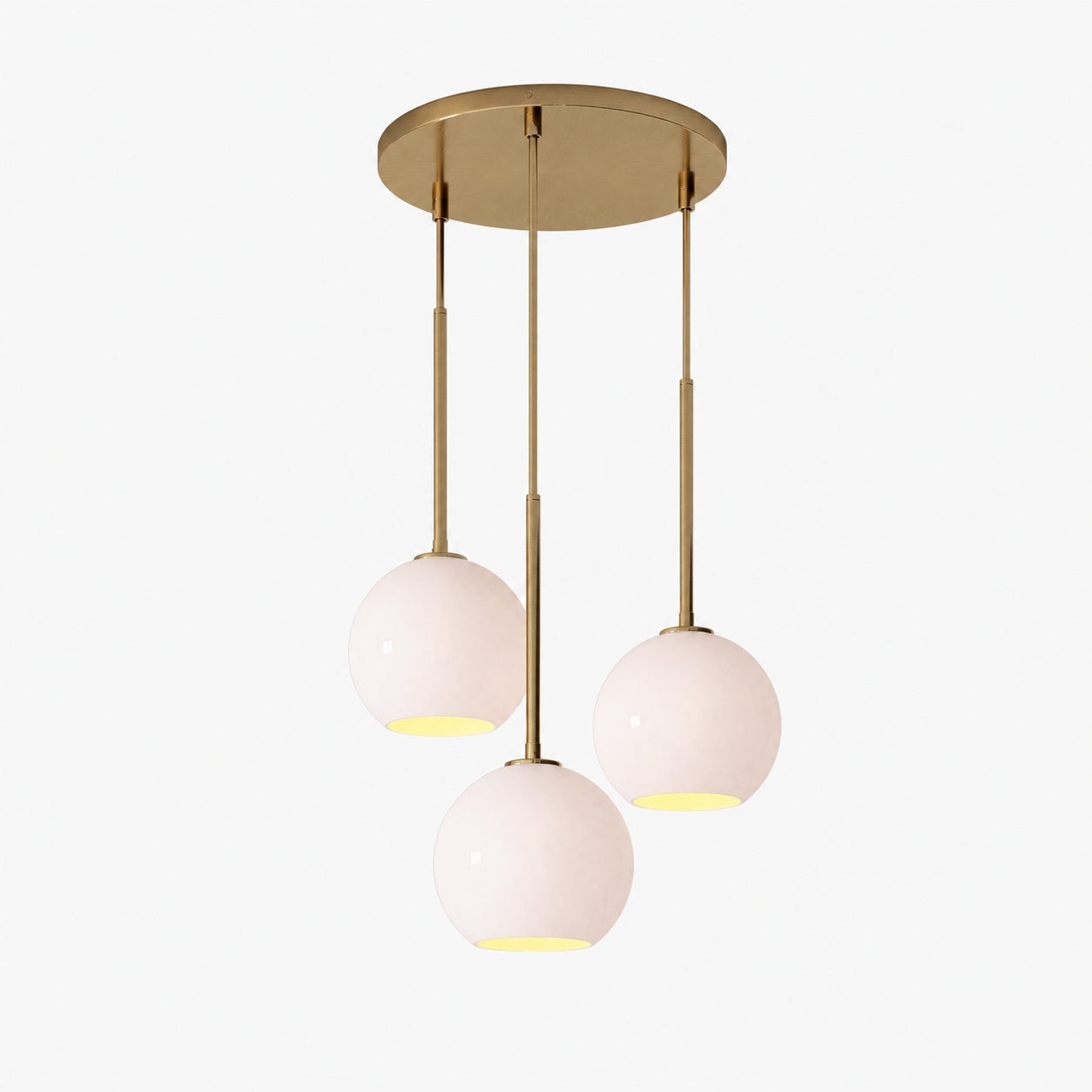 Selvion Minimalist Crystal Chandelier - Handcrafted Glass Sculptural Lighting Fixture