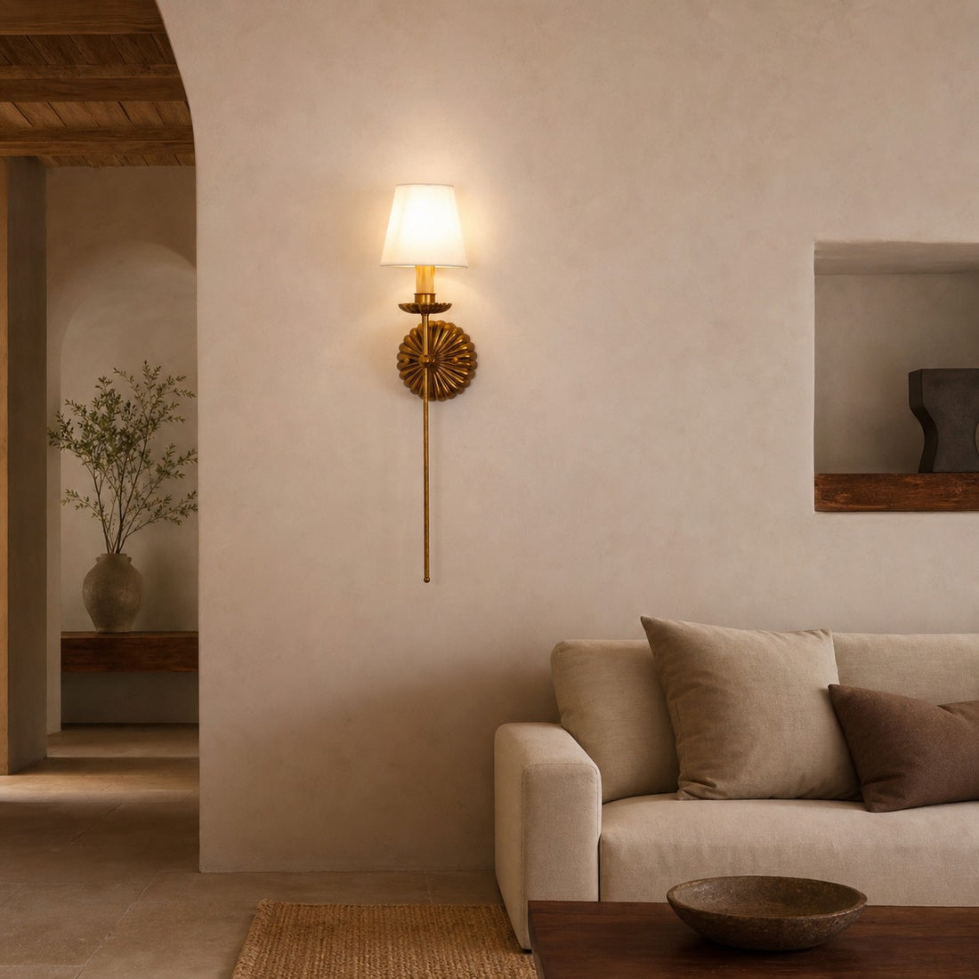 Catina Clove Wall Sconce Double