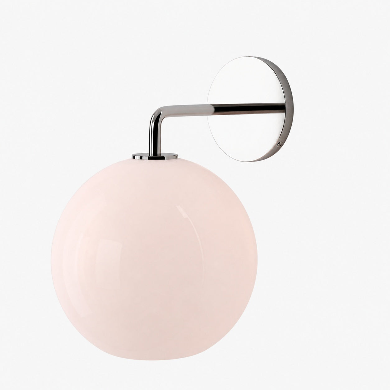 Selvion Artistic Globe Sconce Light - Handcrafted Glass Sculptural Wall Fixture