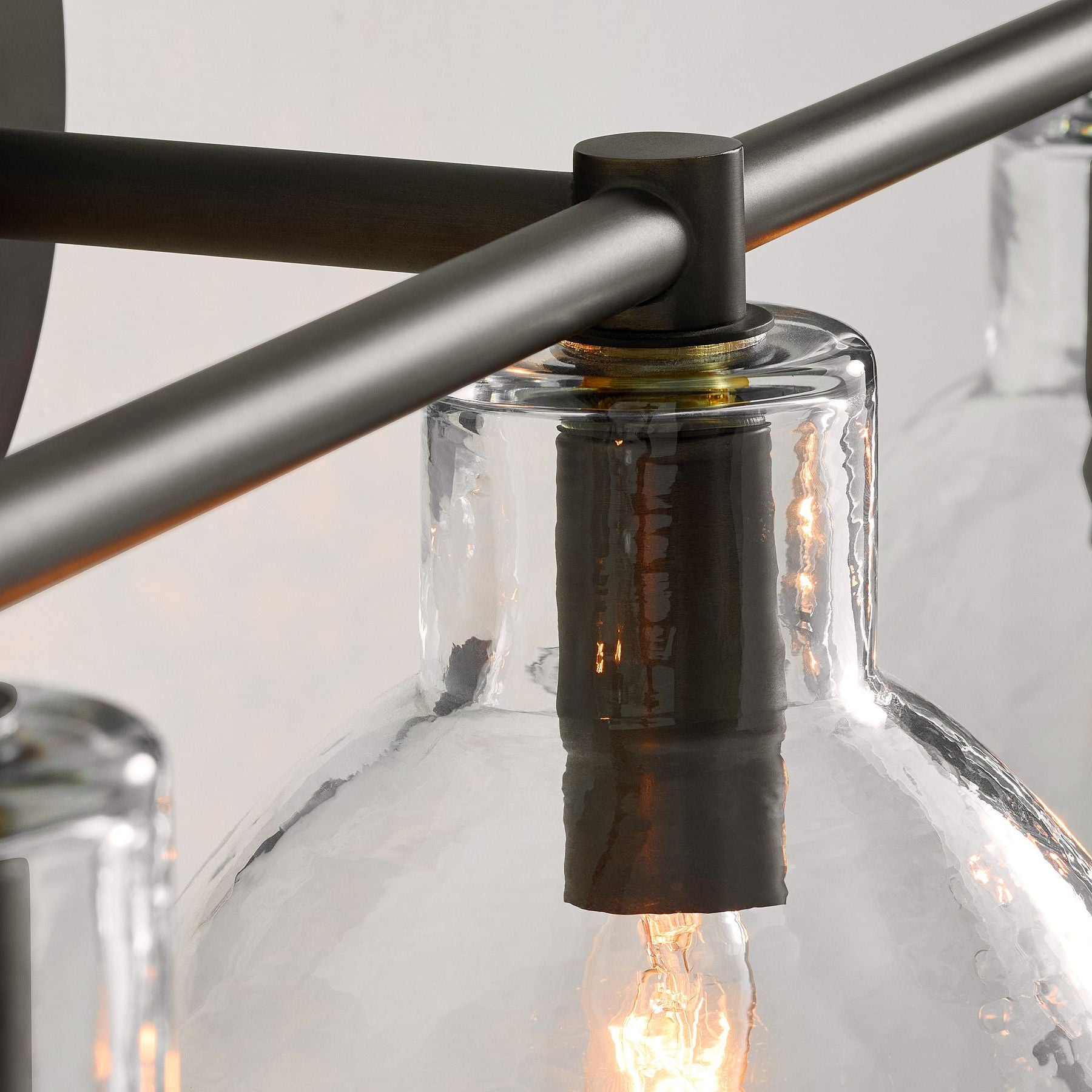 Glavira Modern Glass Globes Multi Heads Wall Sconce for Hallways and Bedrooms