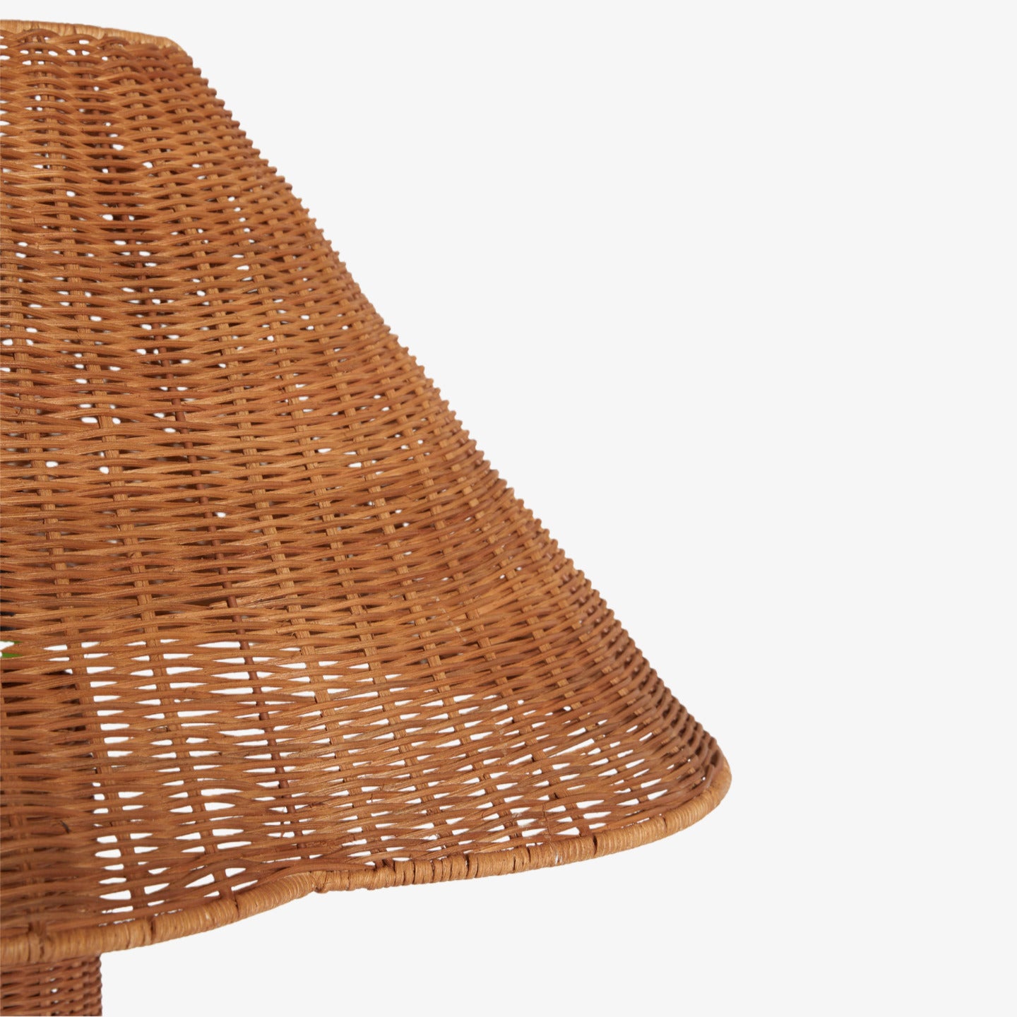 Wickara Woven Floor Lamp - Sculptural rattan design with natural rattan style, suitable for living room & bedroom