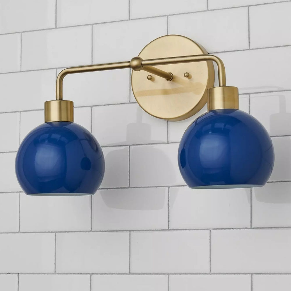 Double Bubble Pop Wall Sconce - Colorful Vanity Wall Light
