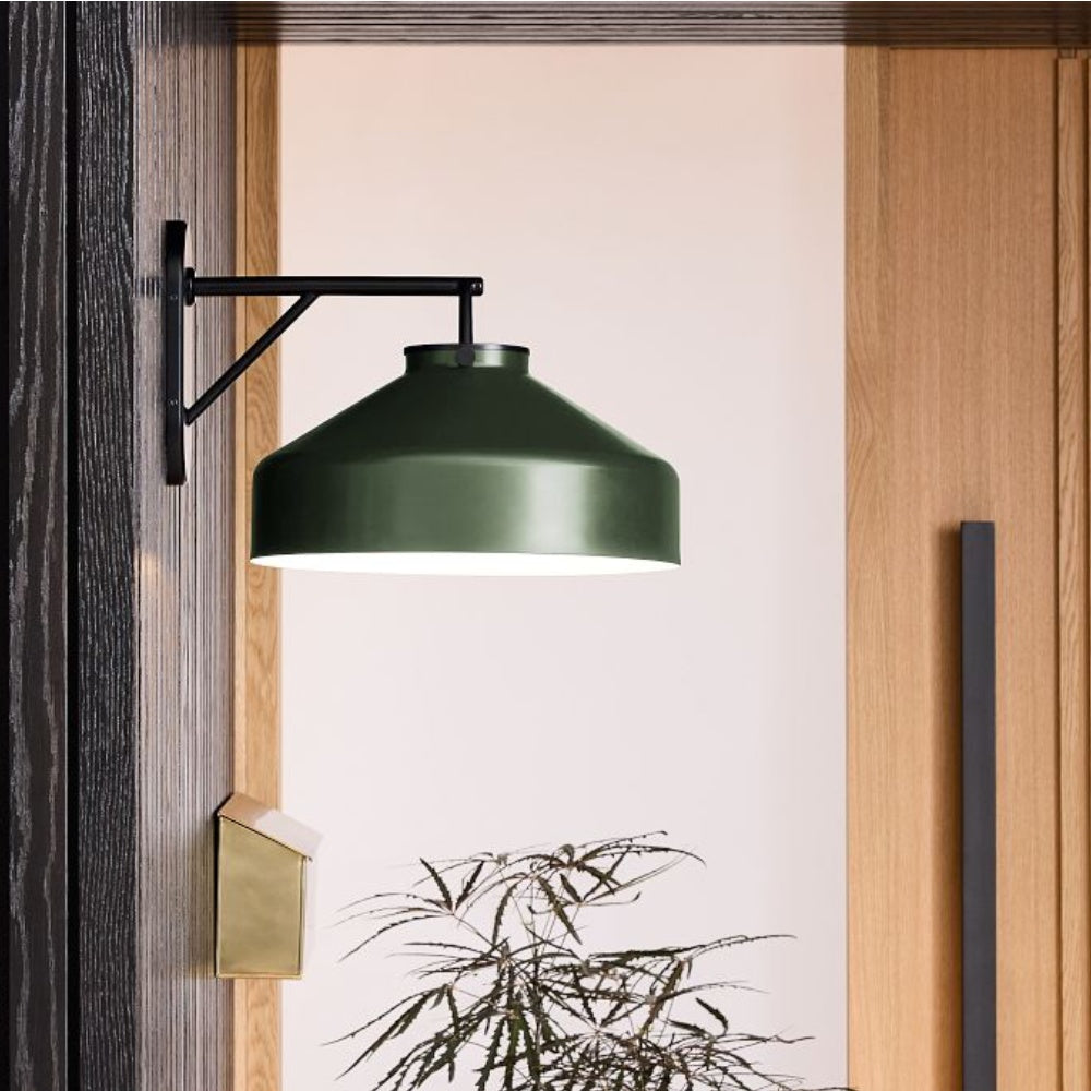 Modern Bell Jar Glass Sconce - Nordic Matte Metal Wall Light Outdoor