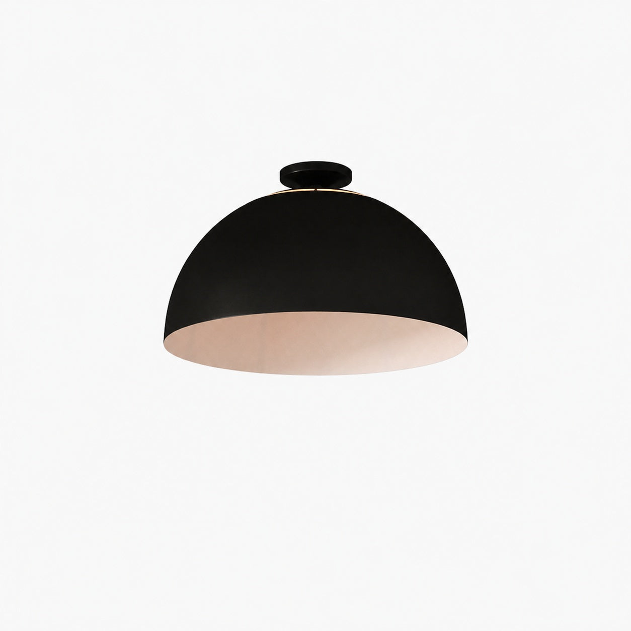 Parvion Modern Sculptural Flush-Mount Ceiling Light