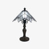 Vintage Tiffany stained glass table lamp