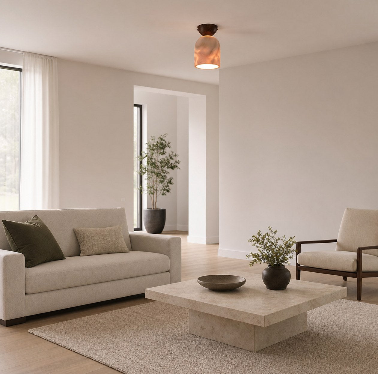 Terrene Cone Ceiling Lamp