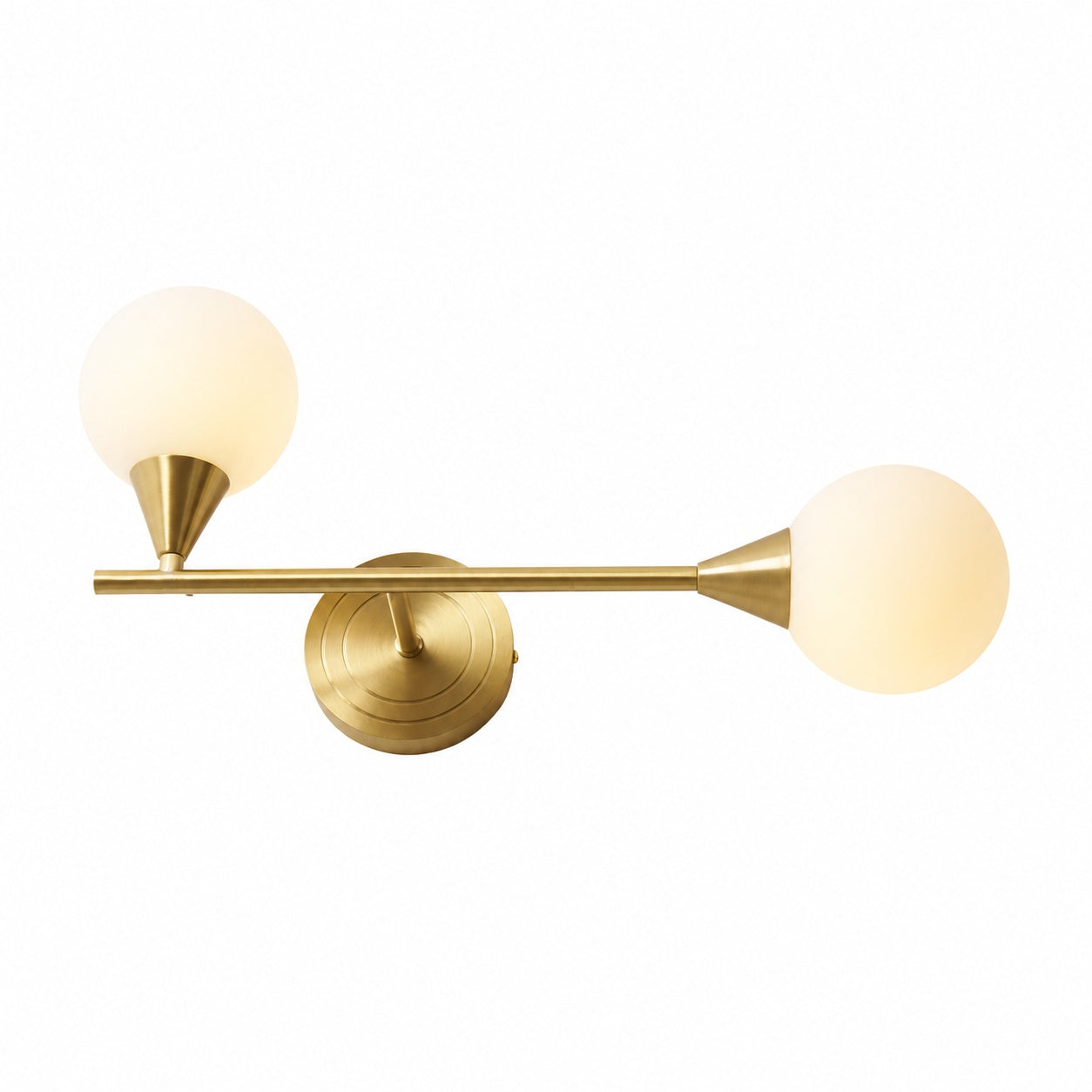 Holten Brass Armed Sconce