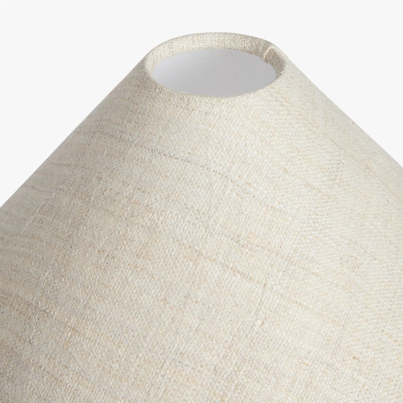 Cordove Arc Floor Lamp – Modern Organic Solid Wood & Fabric for Living Rooms