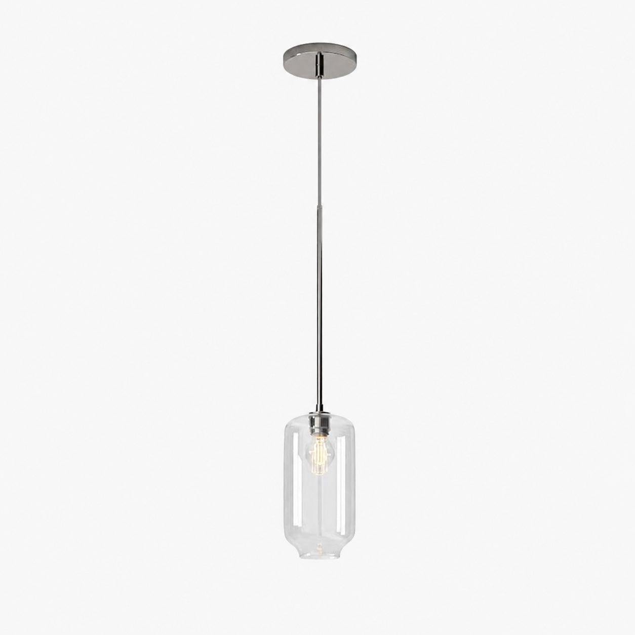 Lumivelle Pebble Pendant Light - Adjustable Glass Shade - Modern Lighting