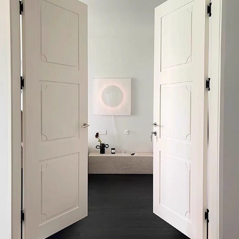 Modern Simple Plug-In Round Wall Lamp