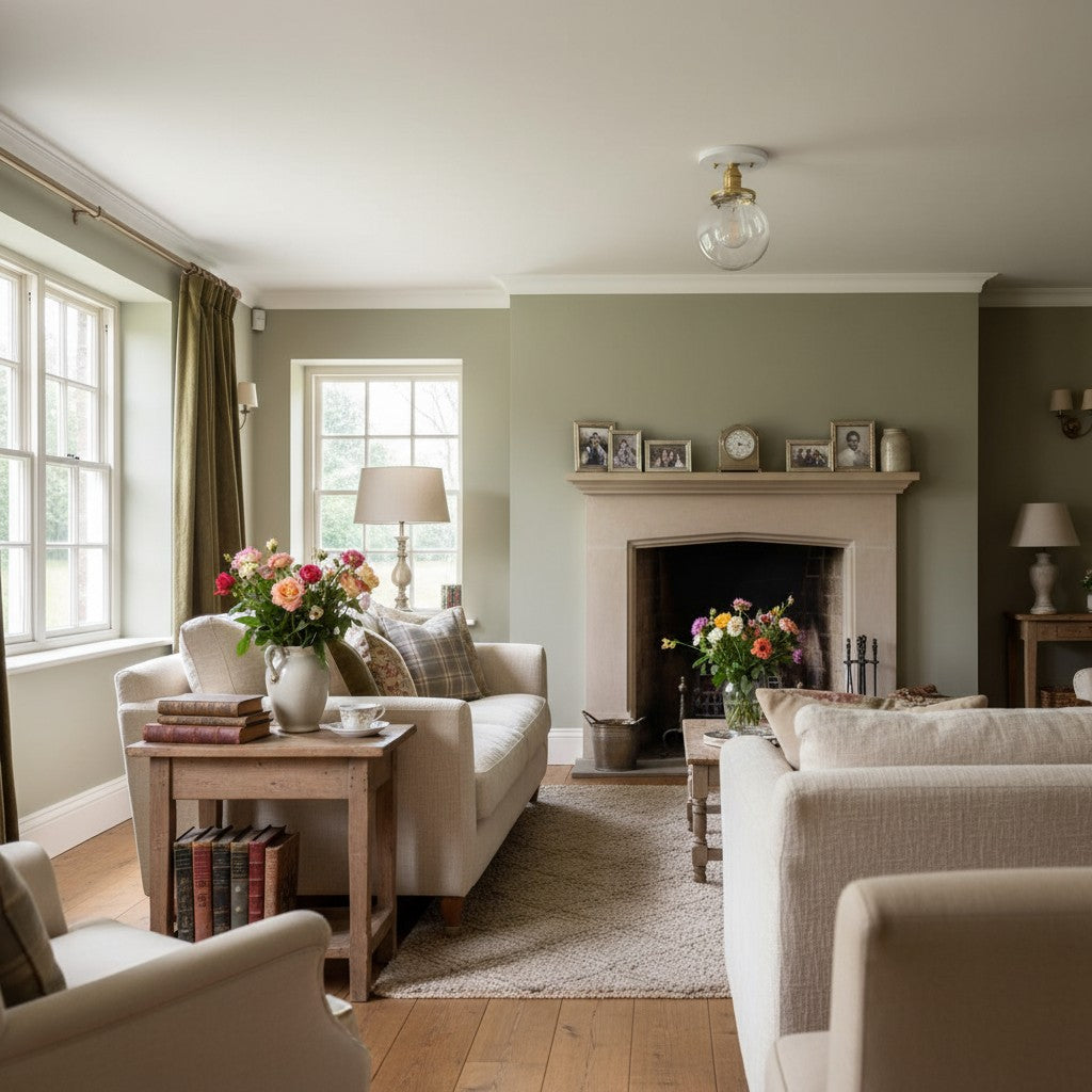 Glorica Glass Retro Globe Ceiling Light - Vintage Industrial Home Lighting