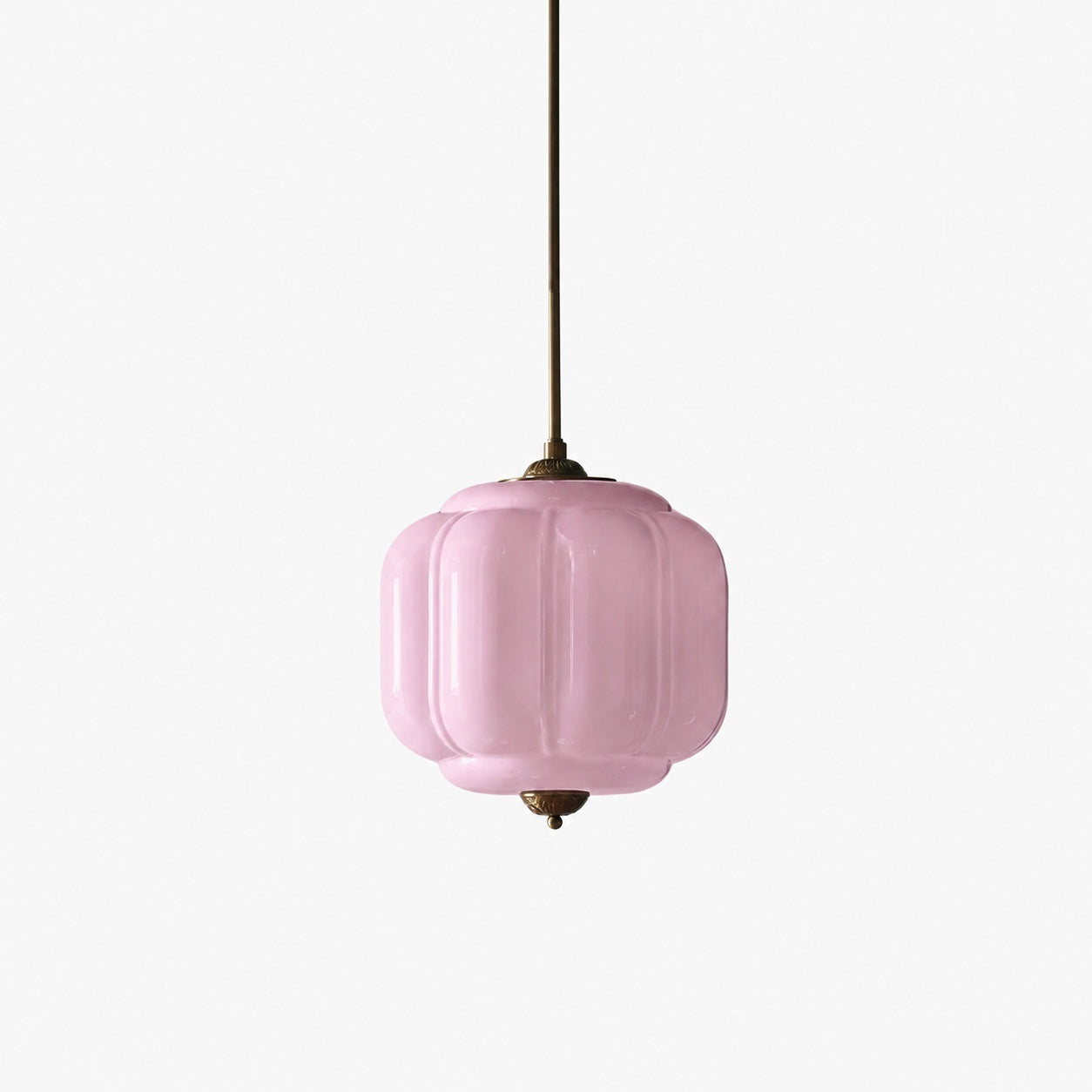 Eloise Vintage Glass Chandelier - Milk Glass Home Accent