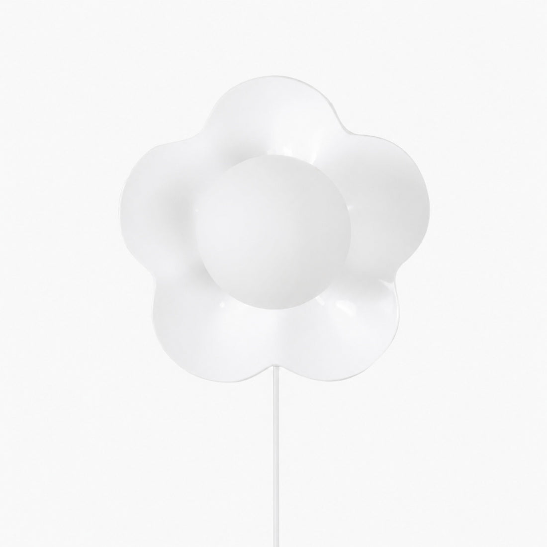 Florixa Blooming Flower Wall Sconce - Plug-in and Hardwired Lamp for Bedroom Decor
