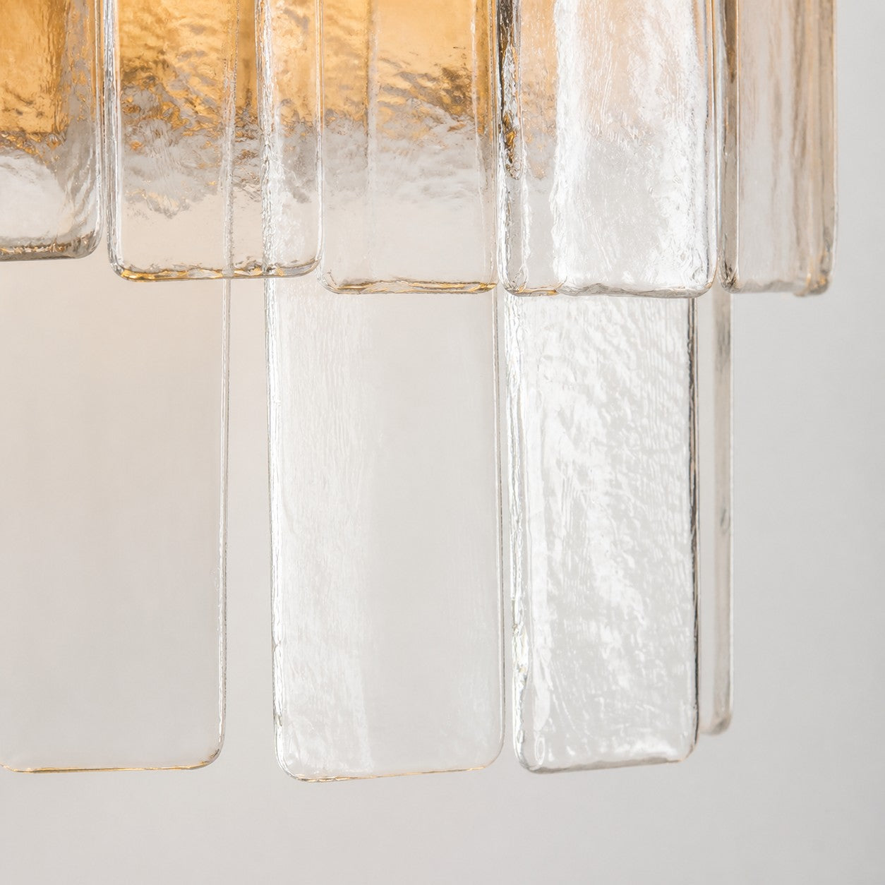 Lumvey Stylish Glass Wall Sconce - Modern Design Wall Light for Ambiance Hallways