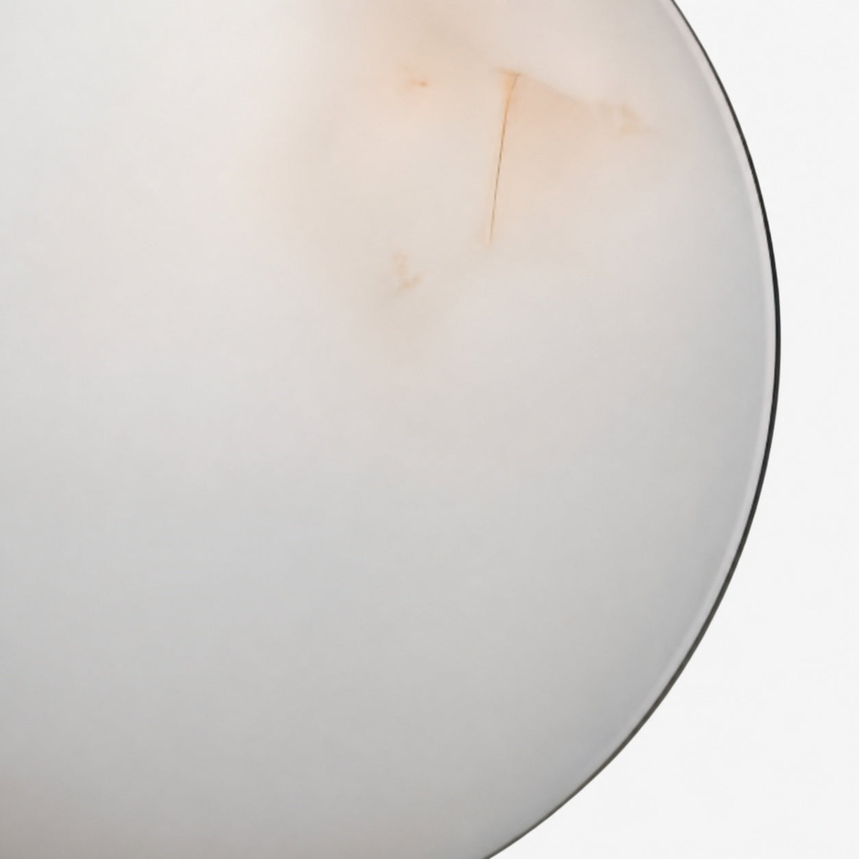 OrbisMuse Elegant Natural Stone Globe Wall Sconce - Minimalist Light for Hallways