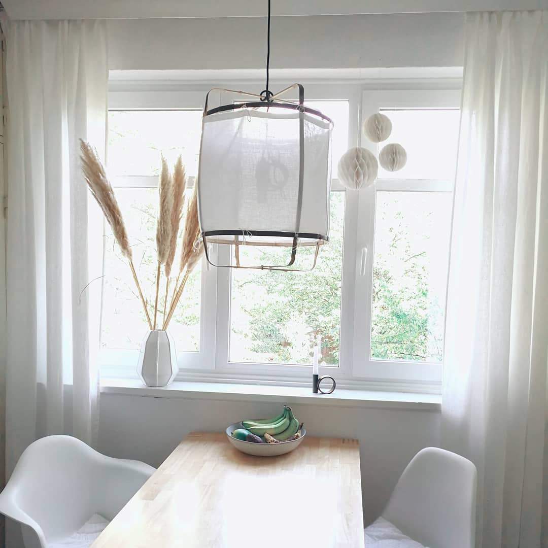 Straight Hollow Tulle Pendant Lighting