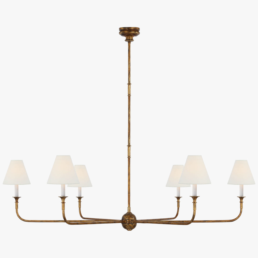 Piaf Grande Modern Industrial Metal Chandelier