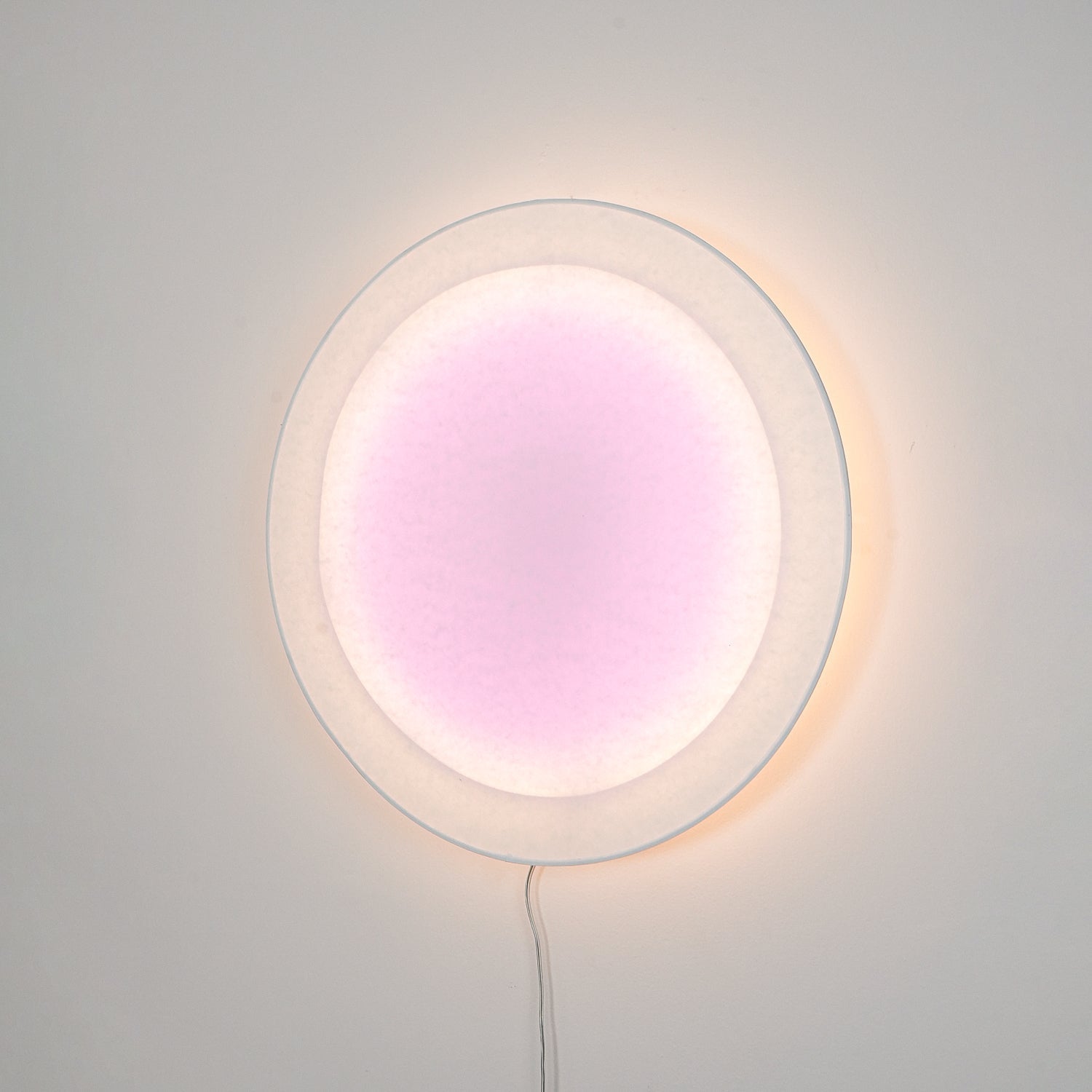 Modern Simple Plug-In Round Wall Lamp