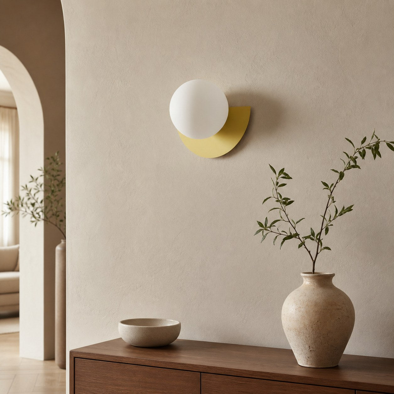 Luminous Macaron Colourful Orb Wall Lamp – Nordic Design Glass Lamp for Home or Office N14