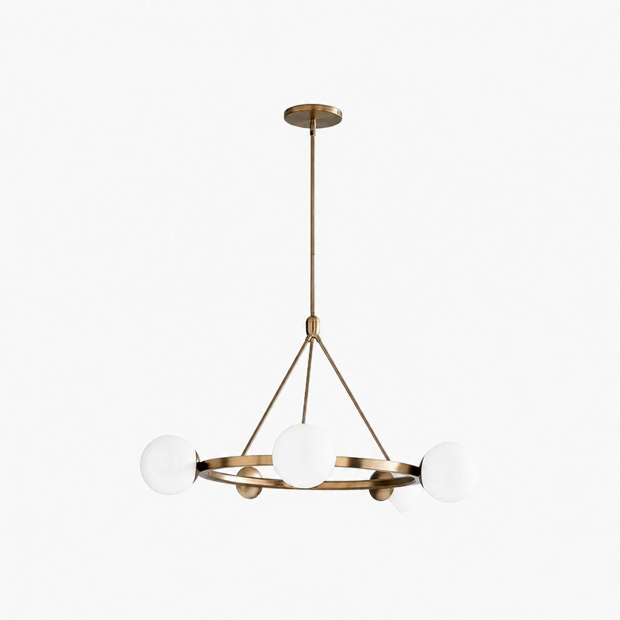 Brelia Round Light Chandelier - Modern Globe Chandelier in Stylish Design