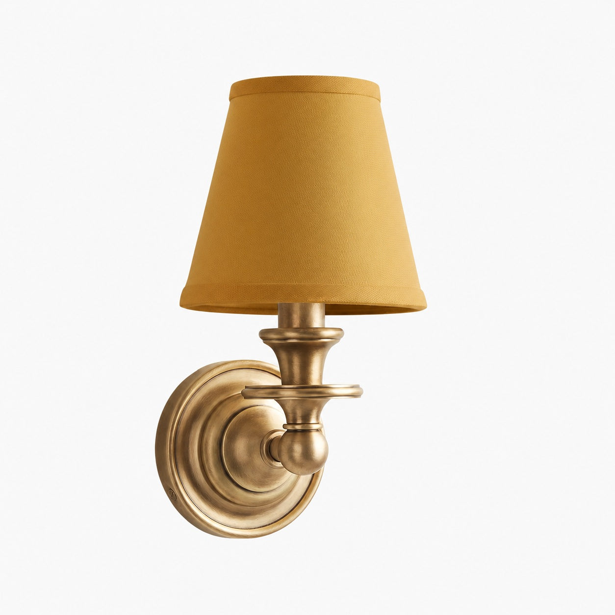 Kalvora Fabric Shade Wall Sconce - Stylish Accent Lighting for Bedroom & Hallway