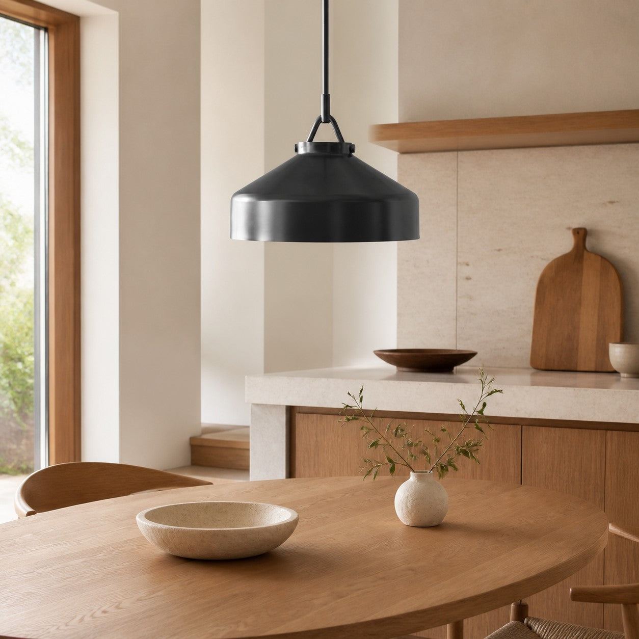 Hanton Modern Metal Pendant Light - Hanging Lamp for Kitchen