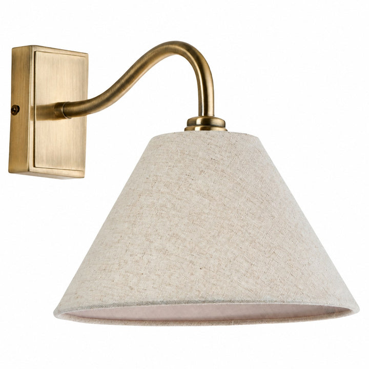 Lumweve Wall Light - Pleated Look Shade Refined Sconce for Corridor and Study
