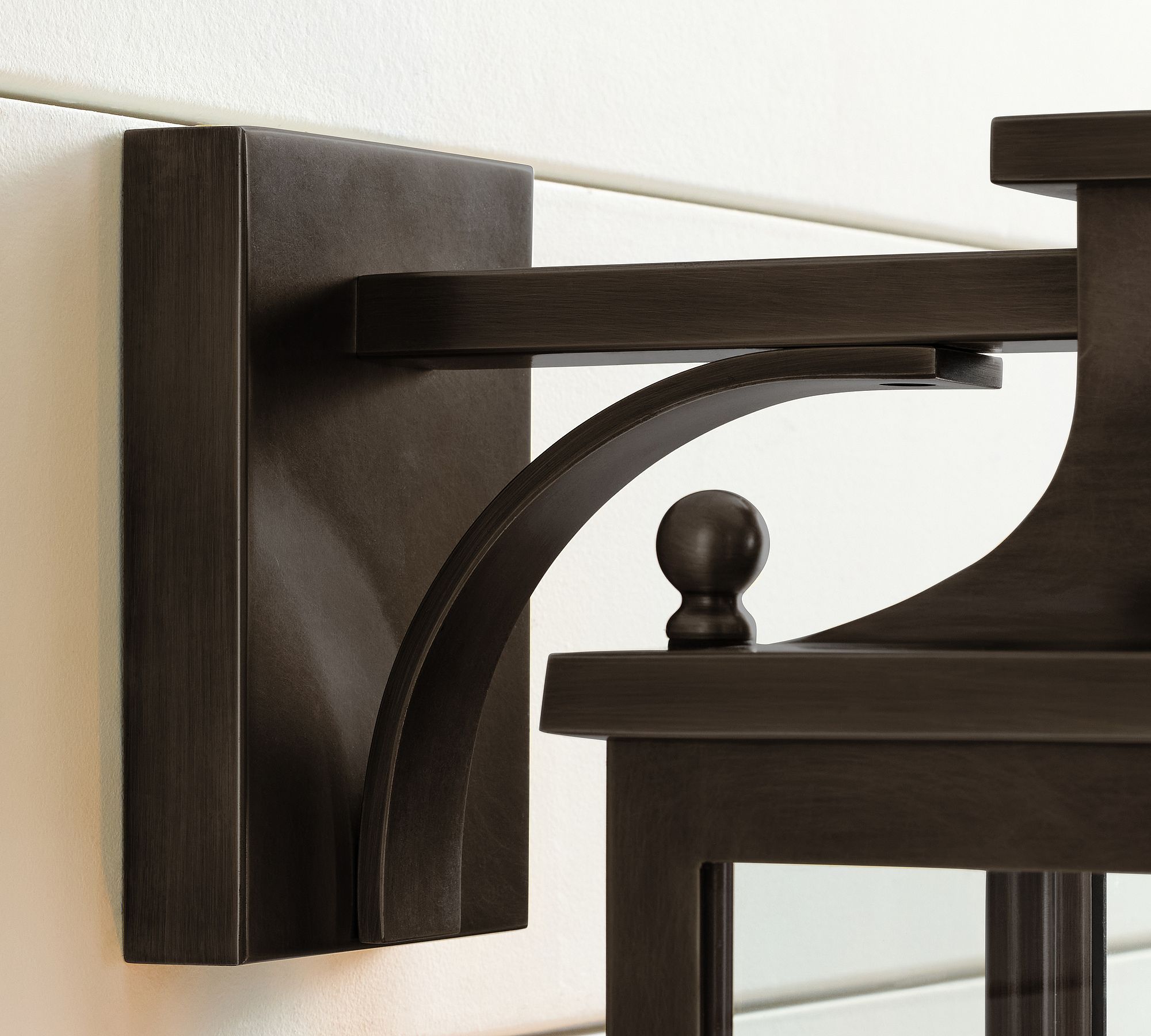 Yolvira Outdoor Wall Light Sconce - Versatile Metal Lantern