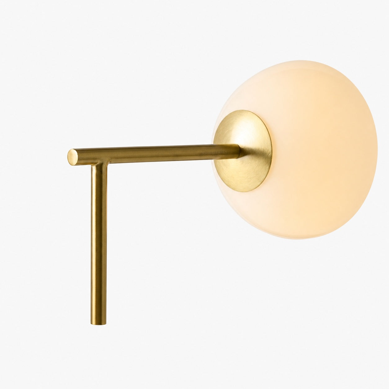 Brina Glass USB Table Lamp - Modern Bedside Desk Light with Style